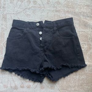 Black Brandy Shorts